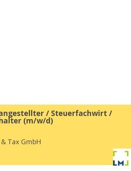 Steuerfachangestellter / Steuerfachwirt / Bilanzbuchhalter (m/w/d) - München
