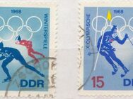 DDR-Briefmarken Olympische Winterspiele 1968 Grenoble (1)  [386] - Hamburg