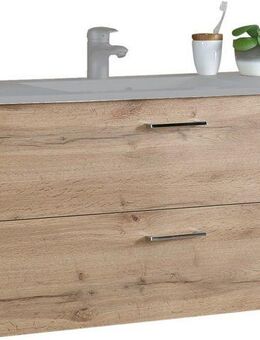 BASIC by Balculina Waschtisch Best (Set, 2-St), Breite 101 cm,mit Waschbecken, Softlclose