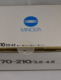 Minolta AF 3.5-4.5/70 - 210 Zoom in Originalschachtel - Saarbrücken