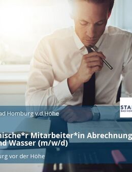 Kaufmännische*r Mitarbeiter*in Abrechnung Energie und Wasser (m/w/d) - Bad Homburg (Höhe)