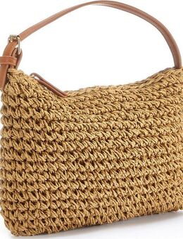 Vivance Handtasche Minibag, Strandtasche, Henkeltasche, Sommertasche, Damentasche, Bast-Optik