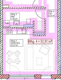 Neubauvorhaben 2 Zimmerwohnung mit Terrasse und Gartenanteil inkl. Tiefgaragenstellplatz in Vöhringen provisionsfrei zu verkaufen - Vöhringen (Bayern)