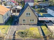 IMMOBERLIN.DE - Gepflegtes Ein-/Zweifamilienhaus in naturverbundener Lage - Schulzendorf