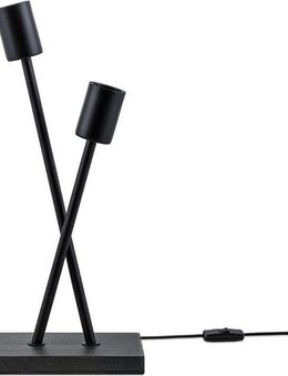 Paco Home Tischleuchte IKS, ohne Leuchtmittel, Stehlampe LED Lampe Wohnzimmer Vintage Retro Industrial Design E27