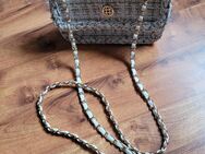 Damen-Handtasche gold-weiß - Teningen
