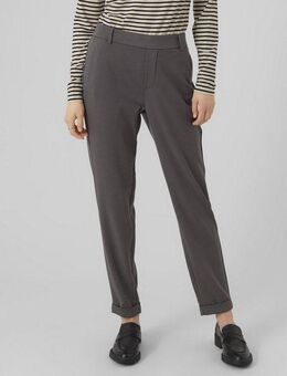 Vero Moda Anzughose VMMAYA MR LOOSE SOLID PANT NOOS knöchelfreie Form mit Saumaufschlag