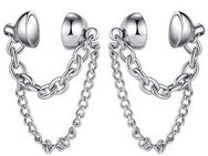 Firetti Paar Ohrclips Schmuck Geschenk Ohrschmuck ohne Ohrlöcher