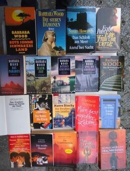 42 Bücher zusammen 5,-: Erfahrungen Frauenromane Liebesromane Wood Mahmoody etc. - Flensburg
