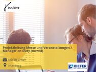 Projektleitung Messe und Veranstaltungen / Manager on Duty (m/w/d) - Nürnberg