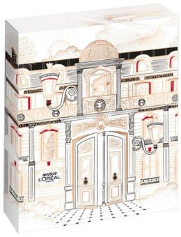 L'ORÉAL PARIS Kosmetik-Adventskalender 12 Tage Mini-Adventskalender 2024, Mit Make-up-, Gesichtspflege- und Haarprodukten.