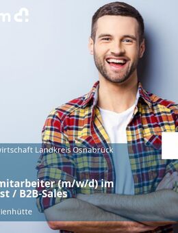 Vertriebsmitarbeiter (m/w/d) im Innendienst / B2B-Sales - Georgsmarienhütte