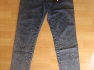 YES Damenhose Jeans Hose in Marmor Look leichte Sommer Hose - Berlin