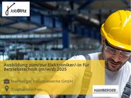 Ausbildung zum/zur Elektroniker/-in für Betriebstechnik (m/w/d) 2025 - Stephanskirchen