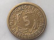 Münzen Weimarer Republik -- 5 Rentenpfennig 1924 A Jäger 308 - Cottbus