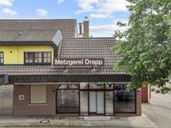 Im Alleinauftrag: Haus mit großer Wohnung (OG) und Gewerbefläche für Metzgerei (EG) in Sinzheim/Baden-Baden - Sinzheim