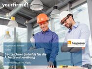 Bauzeichner (m/w/d) für die Arbeitsvorbereitung - Immenstadt (Allgäu)