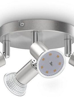 B.K.Licht Deckenspots, LED wechselbar, Warmweiß, schwenkbare LED Deckenleuchte, inkl. Leuchtmittel, warmweiß, rund