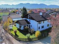 Wertige Doppelhaushälfte mit Garten und großzügigem Balkon in Feldrandlage von Neubeuern ! - Neubeuern