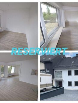 Schöne 94 qm Wohnung mit Terrasse, Garten & Garage - Breckerfeld (Hansestadt)