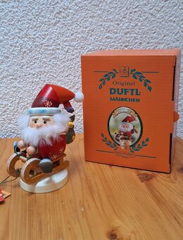 Käthe Wohlfahrt, Duftl, Niko auf Schlitten, limitiert - Rothenburg (Tauber)