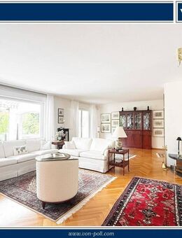 VON POLL - BAD HOMBURG: Großzügiger Bungalow mit Einliegerwohnung, parkähnlichem Garten und Garage - Bad Homburg (Höhe)