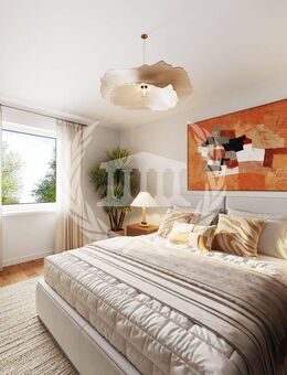 WE4: Lichtdurchflutete 3-Zimmer im 1.OG | KfW40 QNG | Balkon | Parkett & Fußbodenheizung | PV-Anlage - Stephansposching