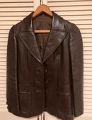 Lederjacke Damen Vintage 70s Größe S in 14167