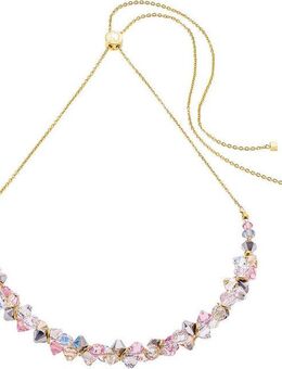 COEUR DE LION Collier Schmuck Geschenk Edelstahl Dancing Crystals Würfelkette, 4639/10, Made in Germany - mit Swarovski® Kristall