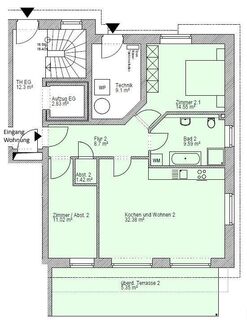 MODERNE ERDGESCHOSSWOHNUNG - RUHIG UND DOCH ZENTRAL