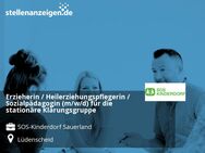 Erzieherin / Heilerziehungspflegerin / Sozialpädagogin (m/w/d) für die stationäre Klärungsgruppe - Lüdenscheid