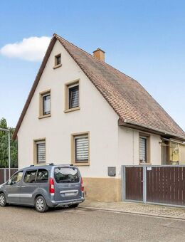 Kapitalanlage in ruhiger Wohngegend: Vermietetes Einfamilienhaus mit Garten in Jöhlingen - Walzbachtal