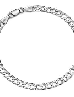 1 anzer-Armband, massiv, ca. 21 cm, Sterling Silber 925/-, Karabiner - Essen