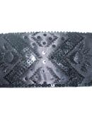 Clutch schwarz Seide UNIKAT NEU in 66111