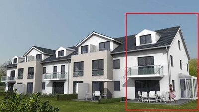 Reihenendhaus (Effizienzhaus 40 KFN) in Top Lage Neubauprojekt Heerespark Mühldorf - Haus 1 -