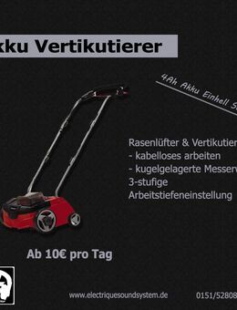 [VERMIETUNG] Rasen Vertikutierer Rasenlüfter Garten - Magdeburg