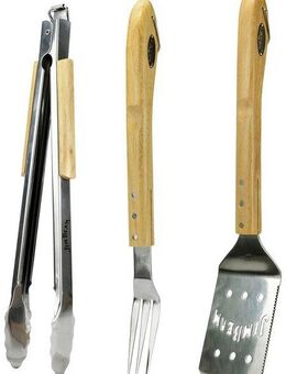 Jim Beam BBQ Grillbesteck-Set, (Set, 3 tlg)