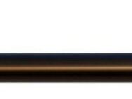indeko Gardinenstange Colombes, Ø 20 mm, 1-läufig, Wunschmaßlänge, verschraubt, Komplett-Set inkl. Montagematerial
