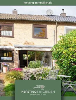 Ihr neues Zuhause in Krefeld-Bockum: freundliches Reihenhaus mit schönem Südgarten nahe dem Zoo - Krefeld