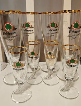 Neue nicht gebraucht Eichbaum Horngläser 0,2l und Mini Horngläser. - Brühl (Baden-Württemberg)