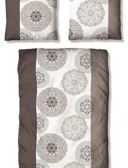 my home Bettwäsche Cison in Gr. 135x200 oder 155x220 cm, Linon, 2 teilig, florale Bettwäsche aus Baumwolle