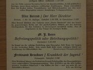 Faltblatt Fischer Verlag 1928+Werbezettel Die Neue Rundschau - Münster