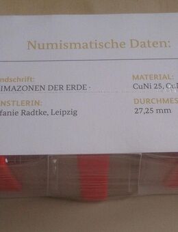 5 x 5 Euro BRD 2017 Planet Erde "Tropische Zone" A-J,PP, Neu und OVP - Büren