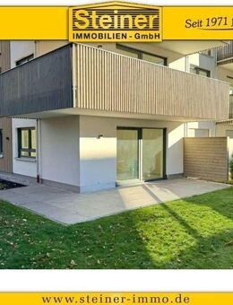 3-Zimmer-Terrassen-Wohnung ca. 73,2 m², Garten ca. 158 m², LIFT, EBK, West-Lage, Keller, TG a. W. - Garmisch-Partenkirchen