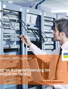 IT-Spezialist*in Automatisierung im Rechenzentrum (m/w/div) - Würzburg