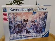 Ravensburger Puzzle 191468 Arktische Wölfe 70x50cm 1000 Teile Winterlandschaft Eule Schnee - Essen