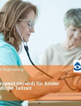 Physiotherapeut (m/w/d) für Kinder und Jugendliche Teilzeit - Regensburg
