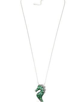 COLLEZIONE ALESSANDRO Lange Kette Seahorse, mit Seepferdchenanhänger