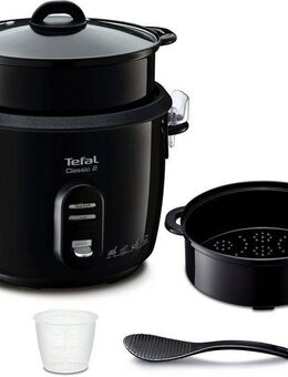 Tefal Reiskocher RK1038 New Classic, 600 W, 2 Programme, 5 L Kapazität, Warmhaltefunktion, Dampfgarfunktion