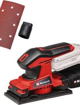 Einhell Schwingschleifer Akku-Schwingschleifer TC-OS 18/187 Li Solo, 24000 U/min, (2 tlg), ohne Akku und Ladegerät